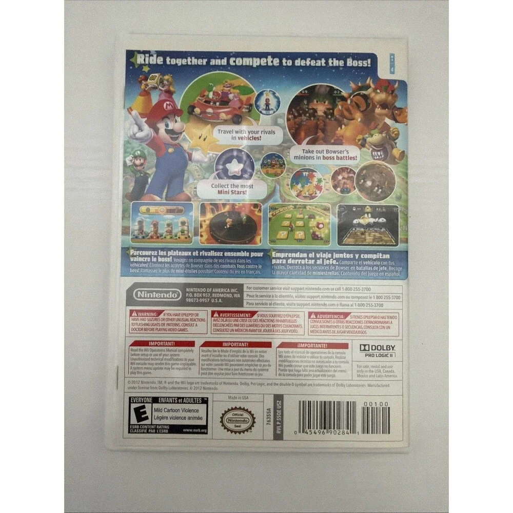 Mario Party 9 - Nintendo Wii - CIB - Complete w/ Inserts - MINT - Tested
